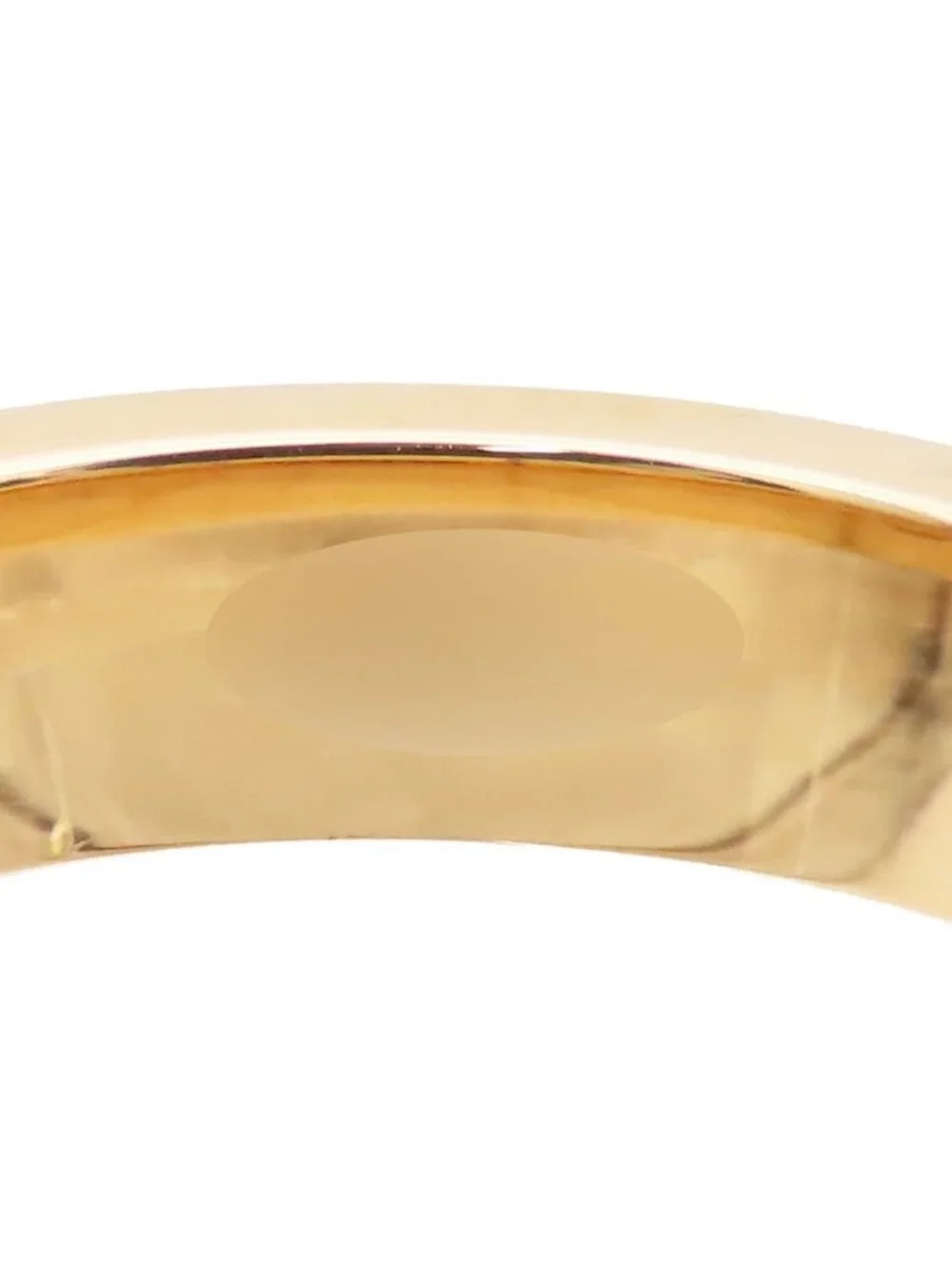 Harry Winston HW Logo Ring Yellow Gold 18k Diamond